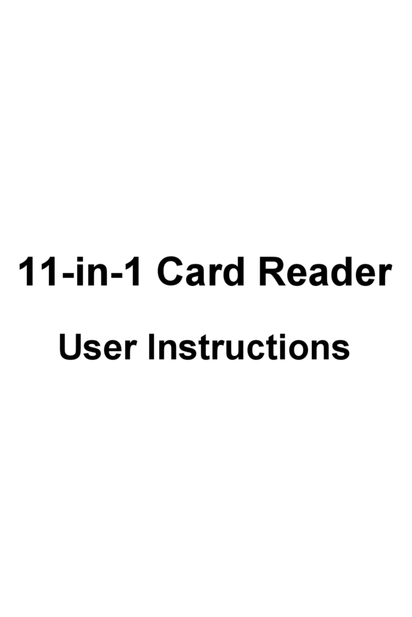 Fujitsu Siemens Computers 11-in-1 Card Reader User instructions