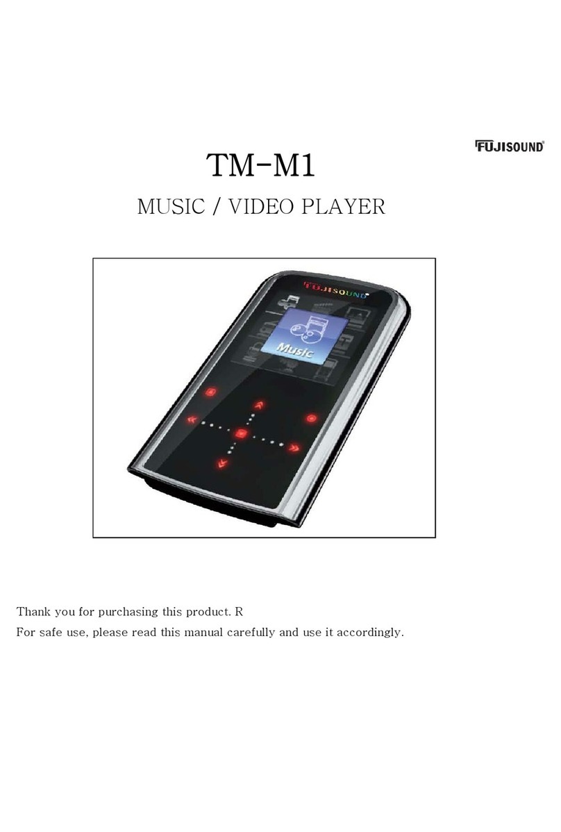 FUJISOUND TM-M1 User manual