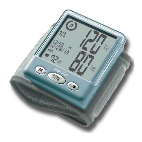 HoMedics BPW-201 Ver. B User manual