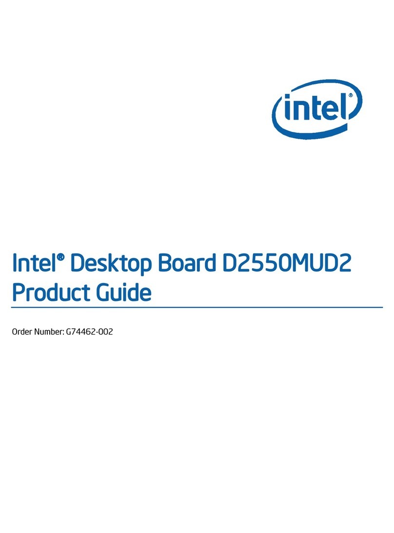Intel D2550MUD2 User manual