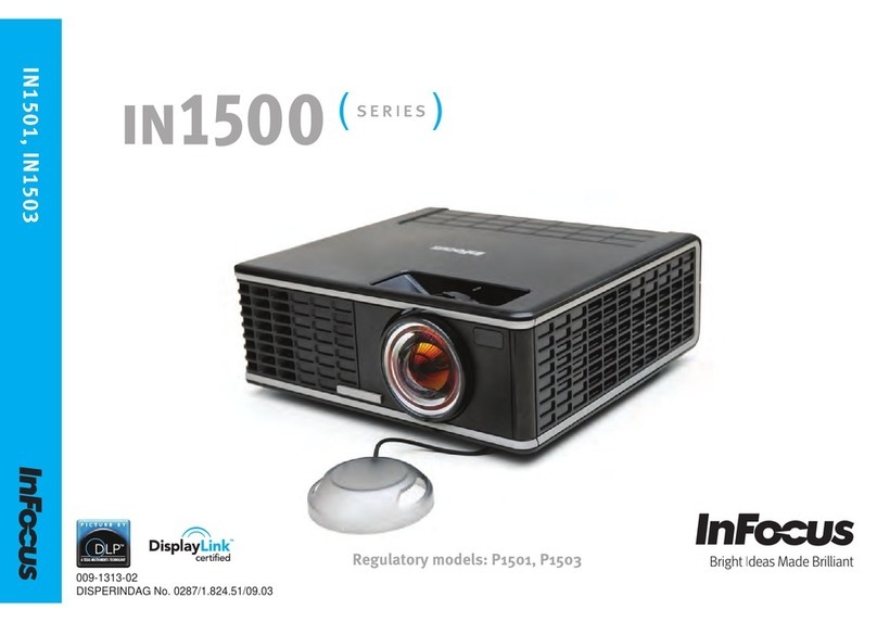 InFocus IN1501 User manual