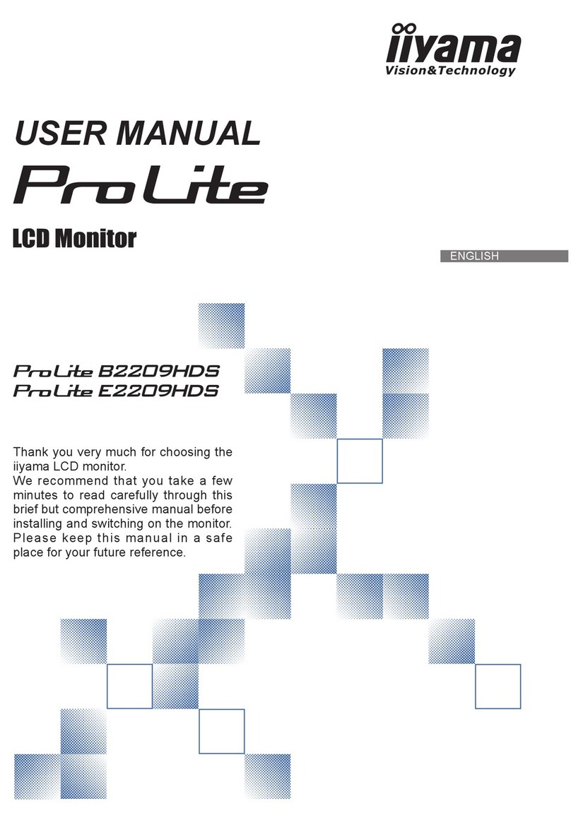 Iiyama ProLite B2209HDS User manual