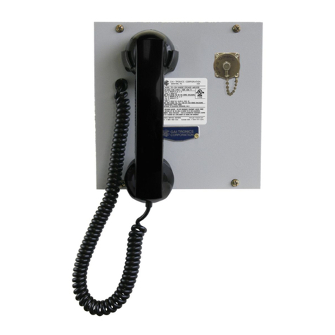 GAI-Tronics 701-309 Installation guide