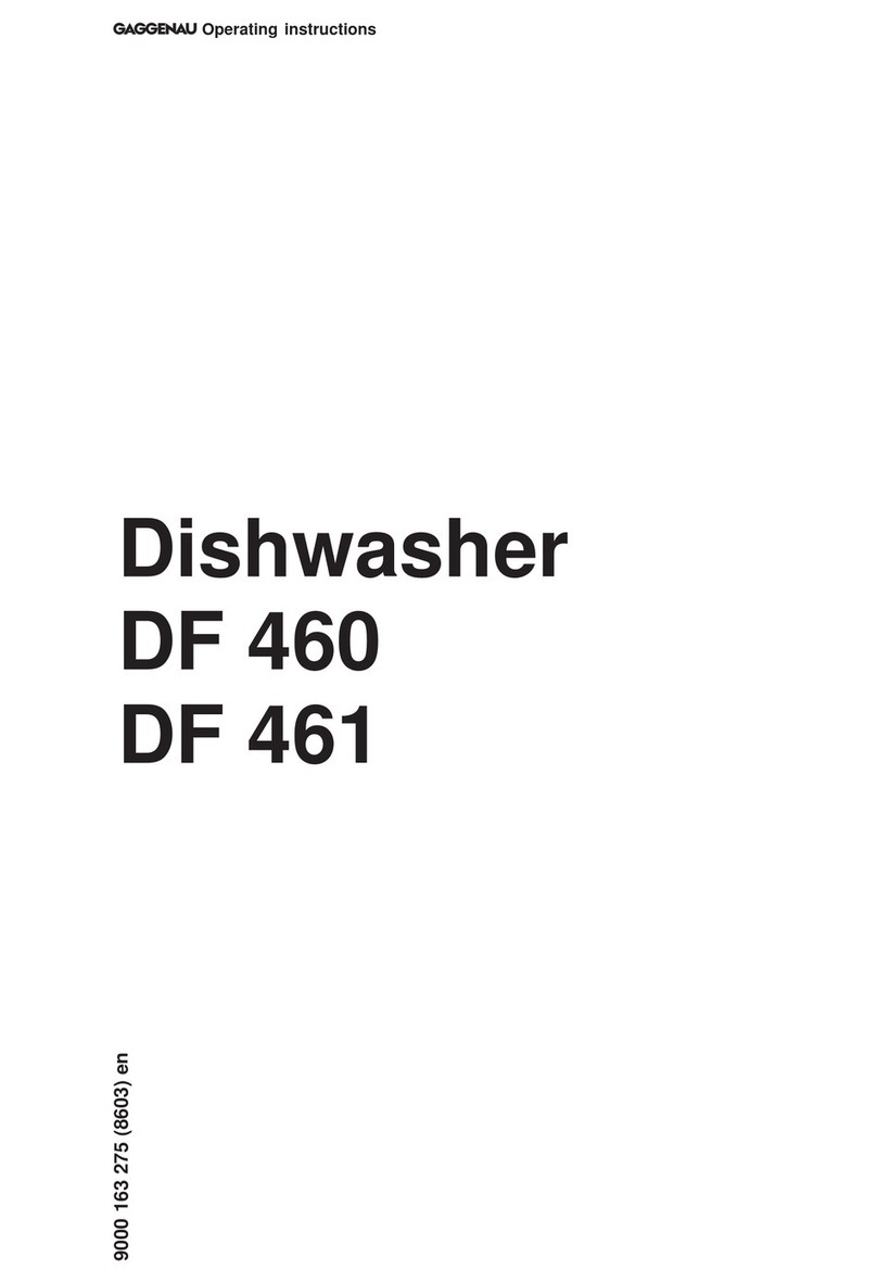 Gaggenau DF461 User manual