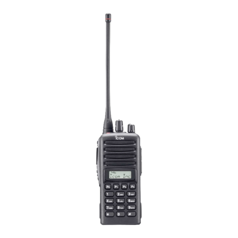 Icom IC-F43GT User manual