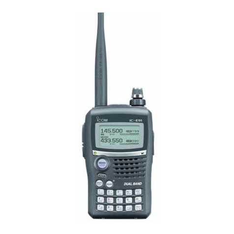 Icom IC-E91 instruction manual