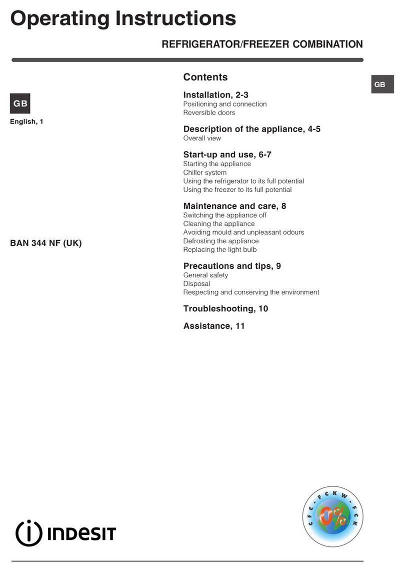 Indesit BAN 344 NF User manual