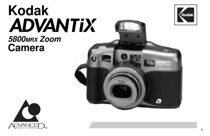 Kodak Advantix 5800 MRX Zoom User manual