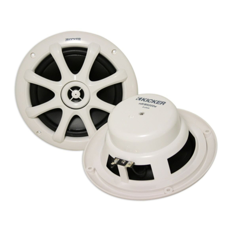Kicker KM6000 User manual