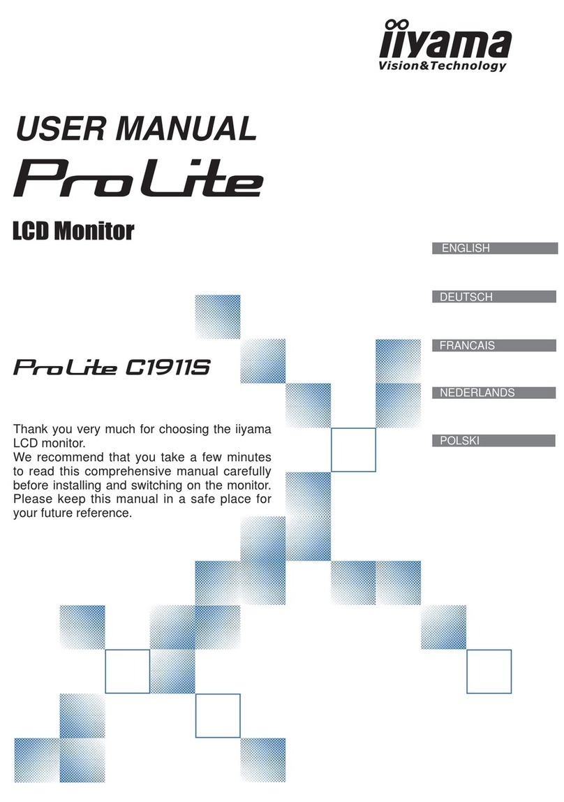Iiyama ProLite C1911S user manual