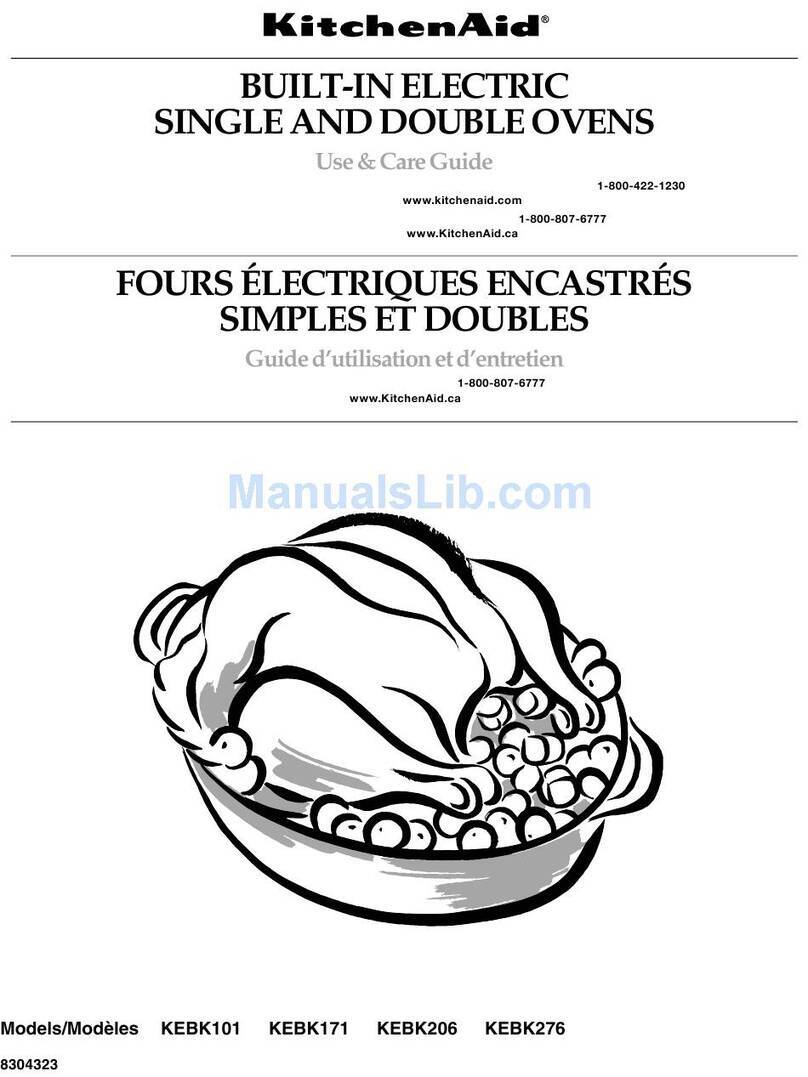 KitchenAid KEBK101 Use & care guide