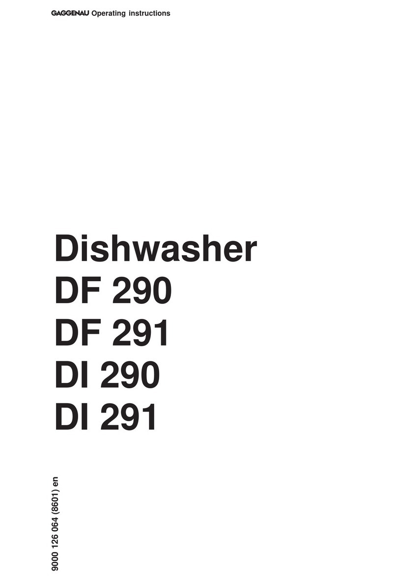 Gaggenau DI 291 User manual