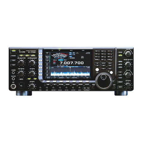 Icom IC-7700 User manual