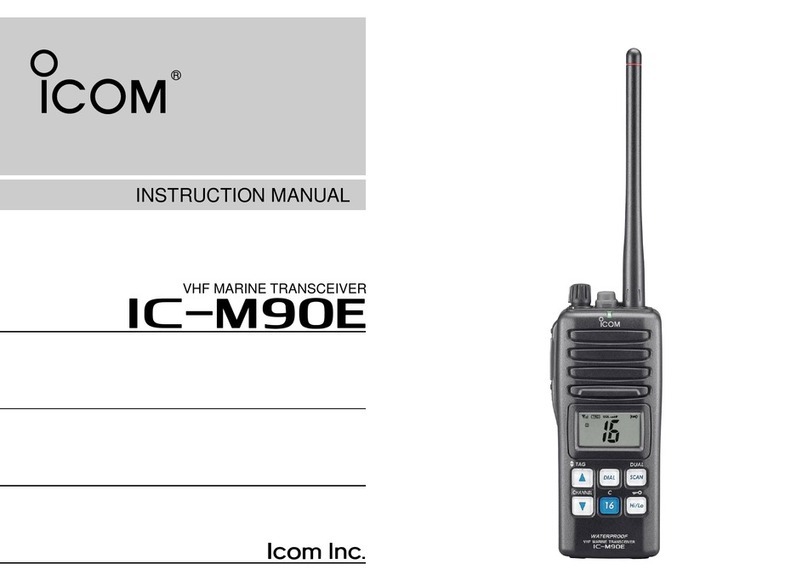 Icom IC-M90E User manual