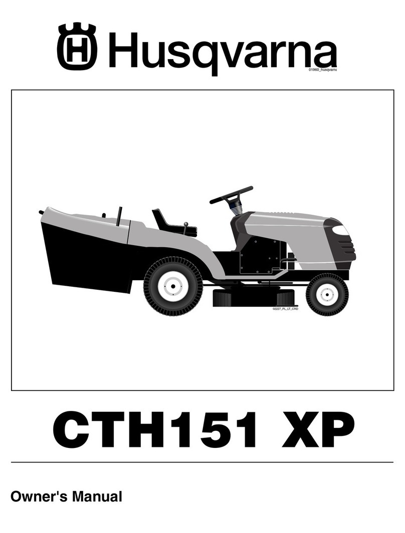 Husqvarna CTH151 XP owner's manual