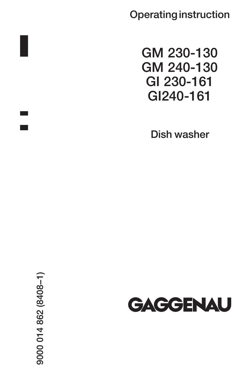 Gaggenau GI 230-161 User manual