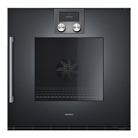 Gaggenau BO 210/211 instruction manual