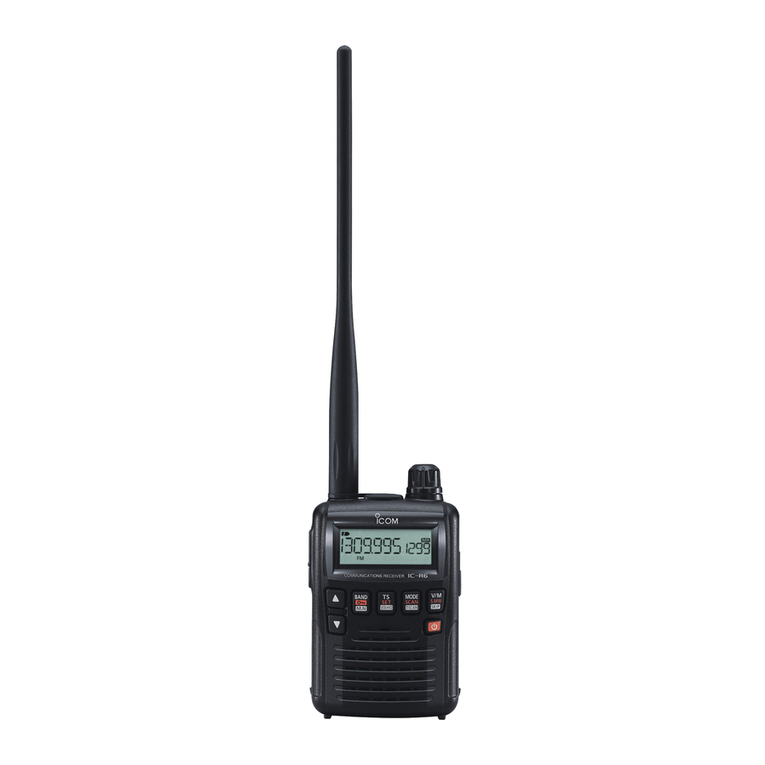 Icom IC-R6 User manual
