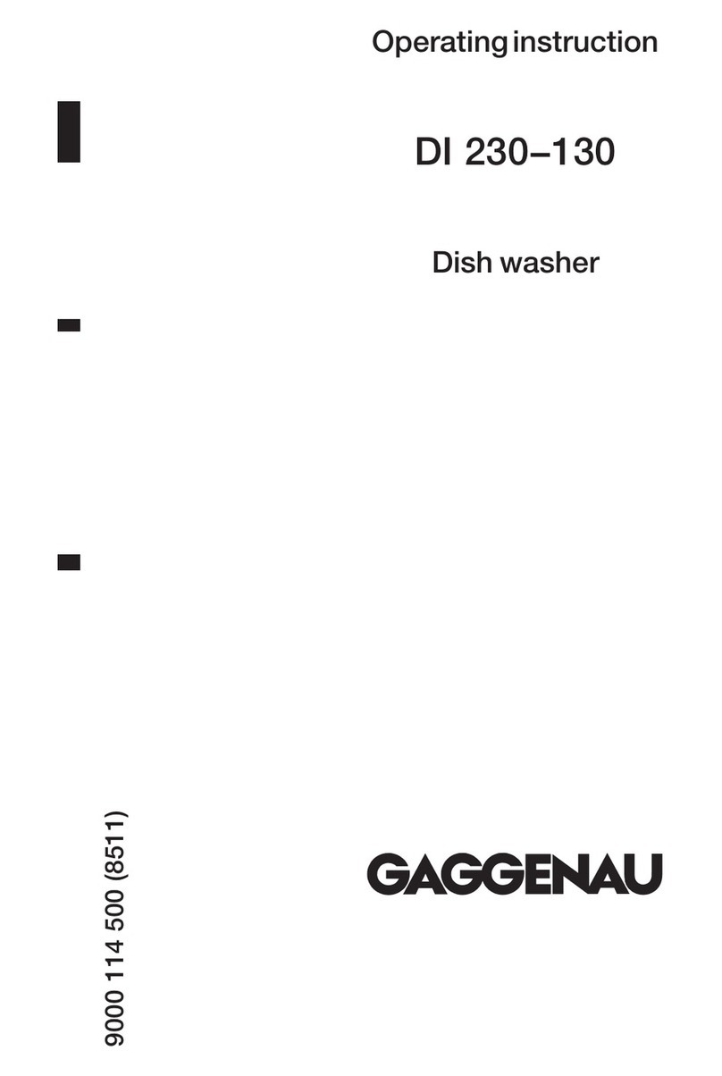 Gaggenau DI 230-130 User manual