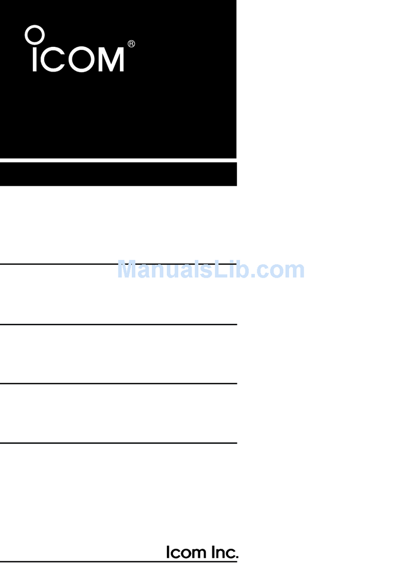Icom IC-T3H User manual