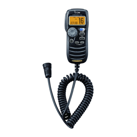 Icom HM-162B User manual