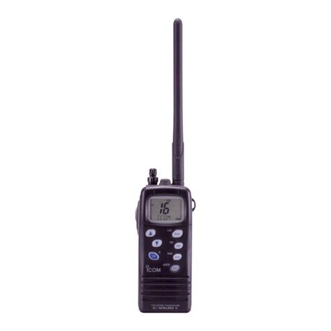 Icom IC-M1EURO V User manual