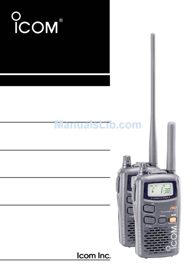 Icom IC-4088SR User manual