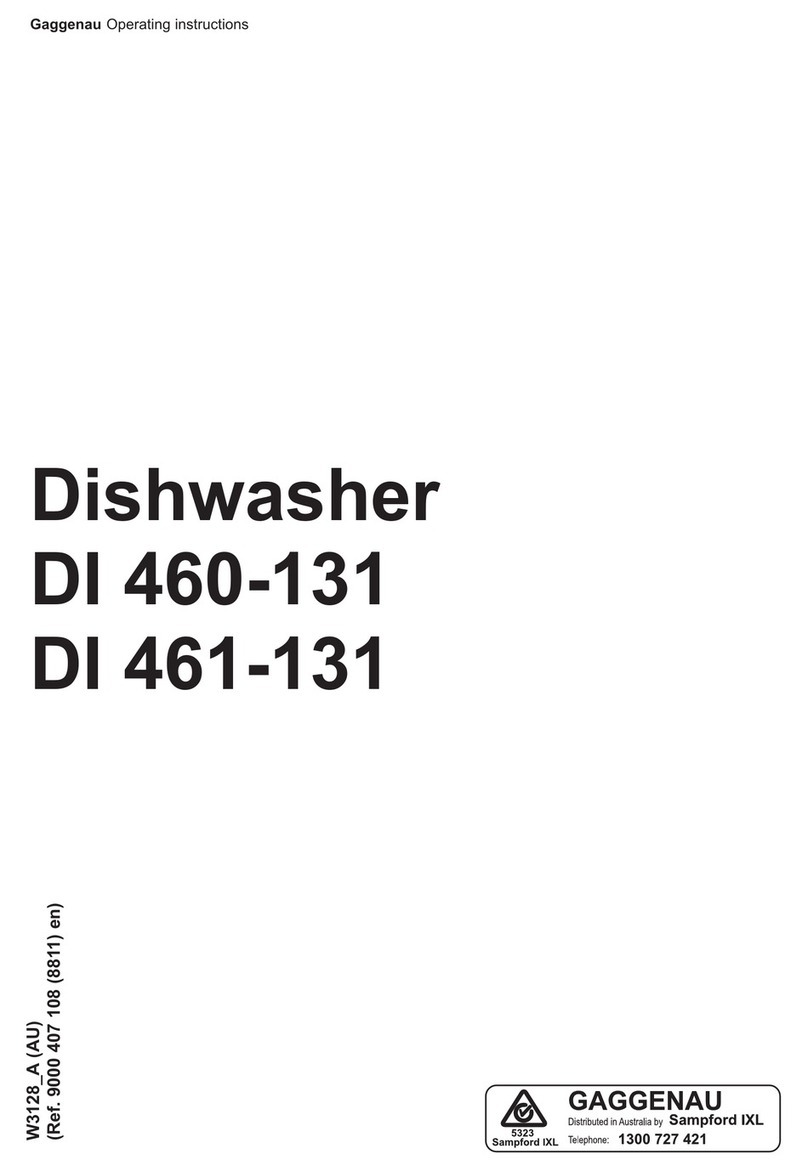 Gaggenau DI 461-131 operating instructions