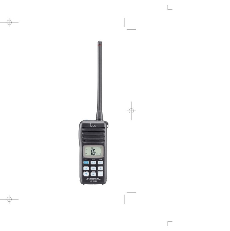 Icom IC-M31 User manual
