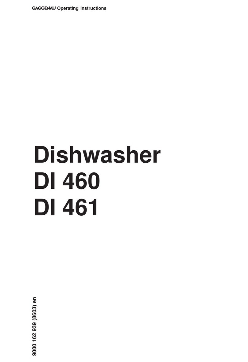 Gaggenau DI 461 User manual