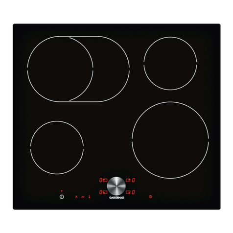 Gaggenau CI 482100 operating instructions
