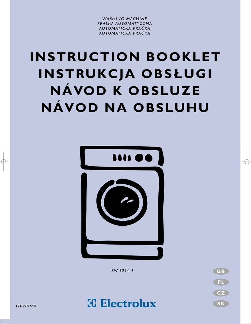 Electrolux EW 1044 S User manual