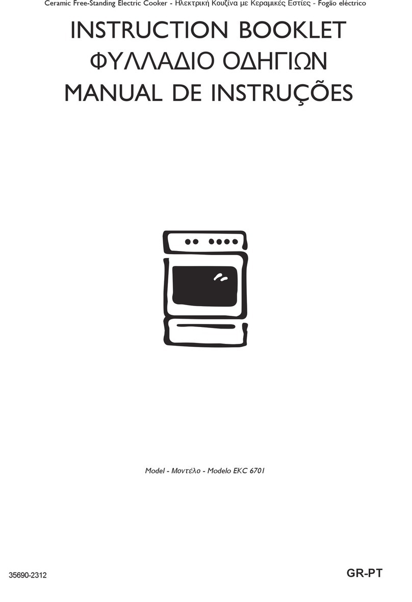 Electrolux EKC 6701 Instruction booklet
