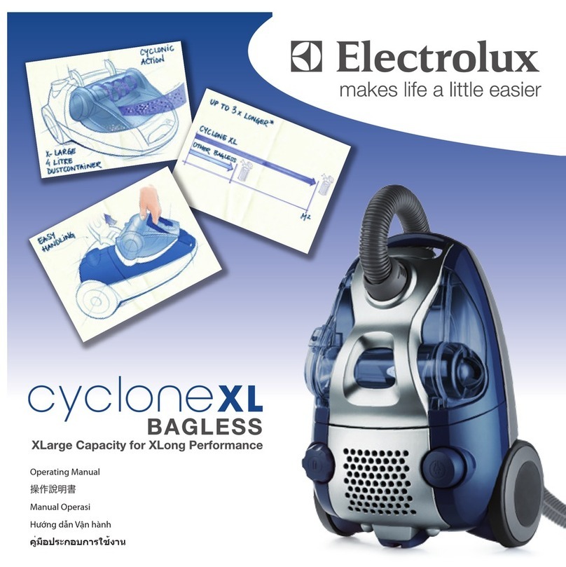 Electrolux ZCX 6201 User manual