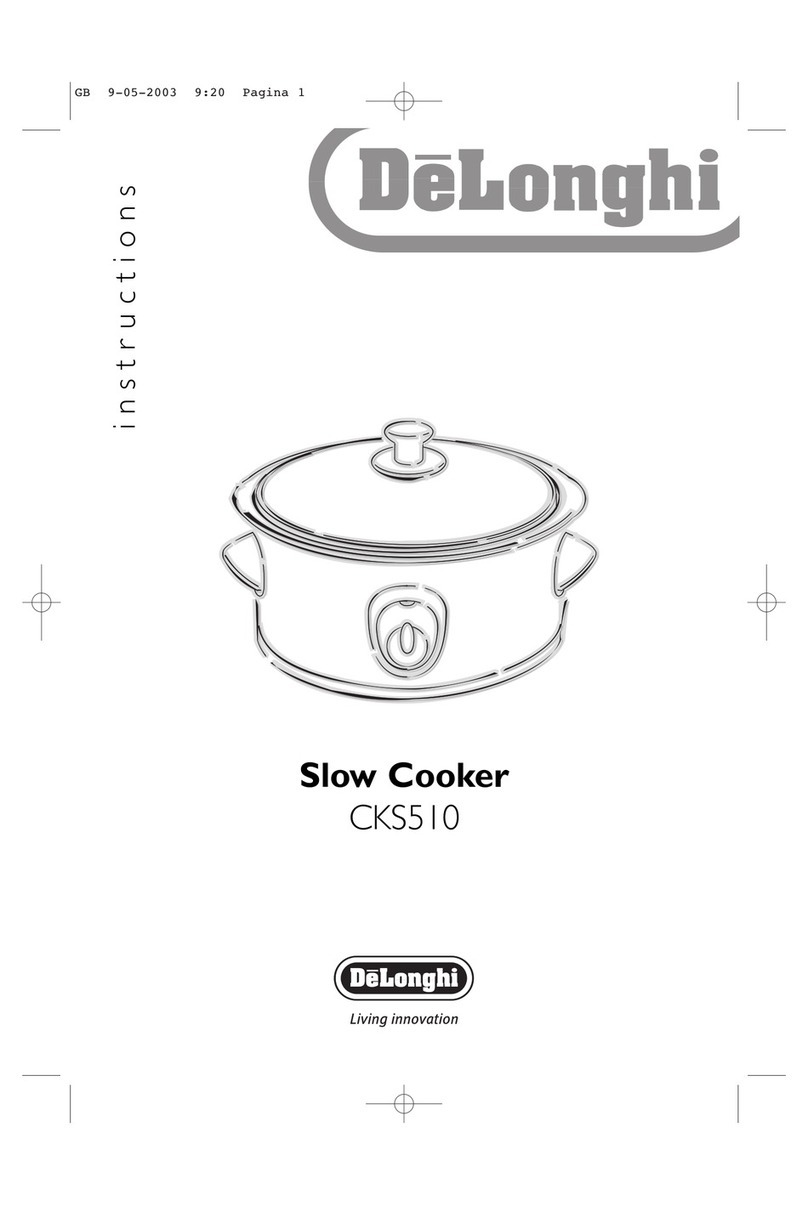 DeLonghi CKS510 User manual