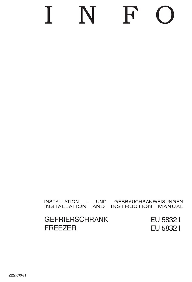 Electrolux EU 5832 I Installation and instruction manual