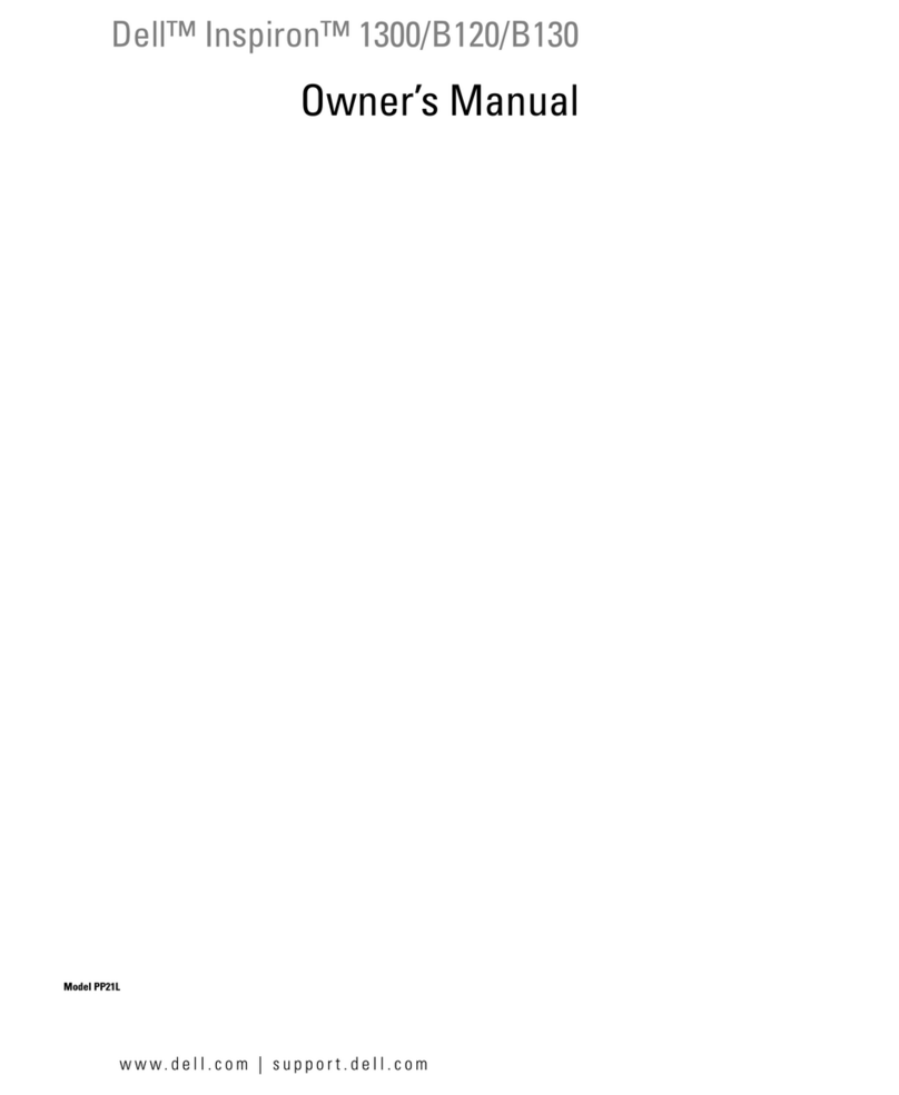 Dell Inspiron PP21L User manual