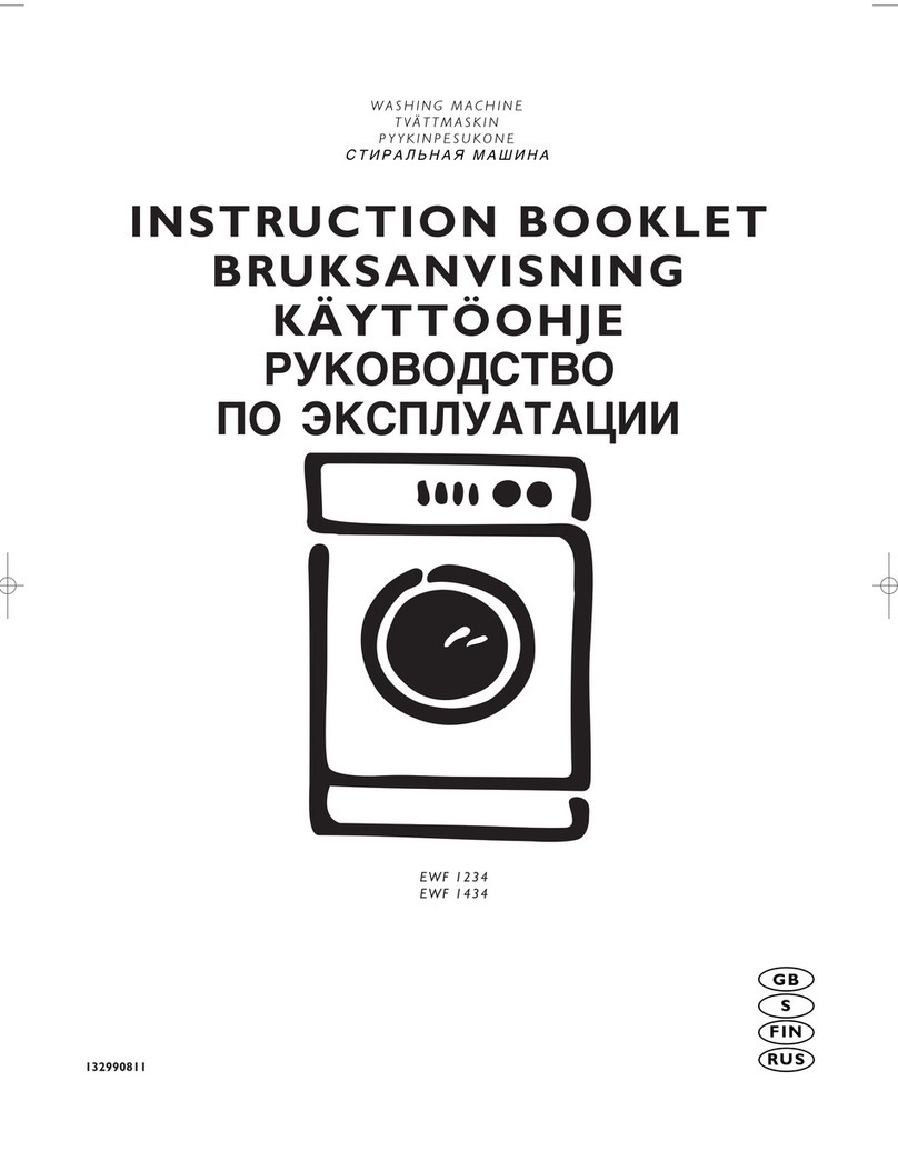 Electrolux EWF 1434 User manual