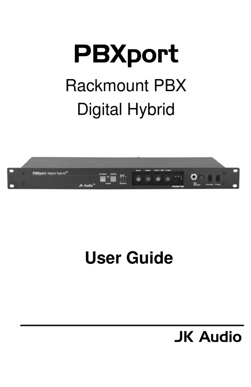 JK Audio PBXport user guide