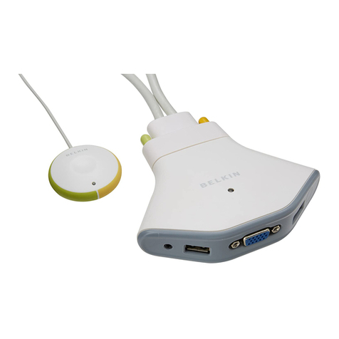Belkin F1DG102U - Flip USB With Audio KVM User manual