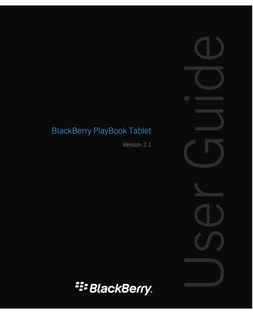Blackbe;rry PlayBook Tablet user guide