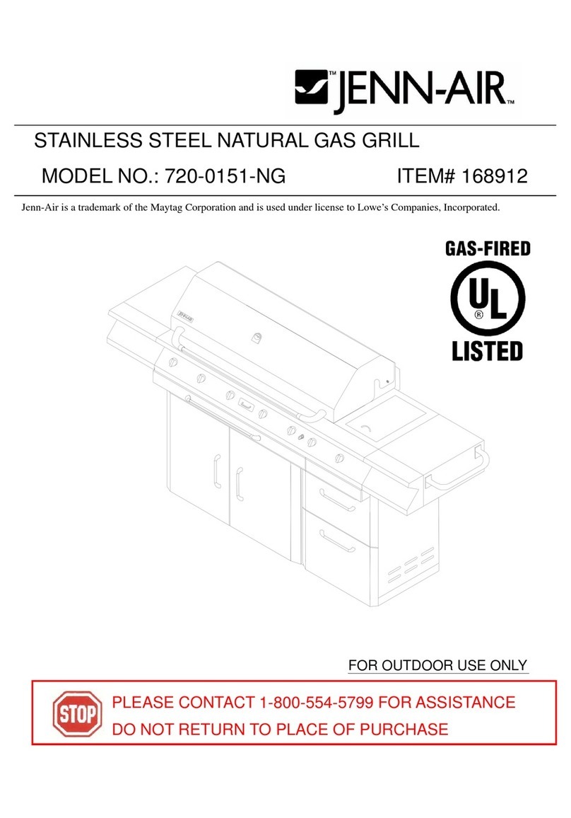 Jenn-Air 720-0151-NG User manual