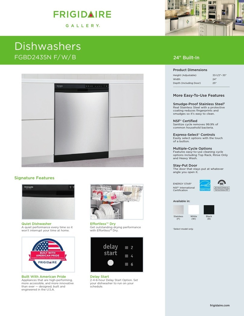 Frigidaire FGBD2435NF User manual