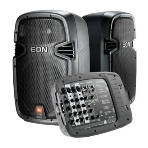 JBL EON210P/230 Technical manual