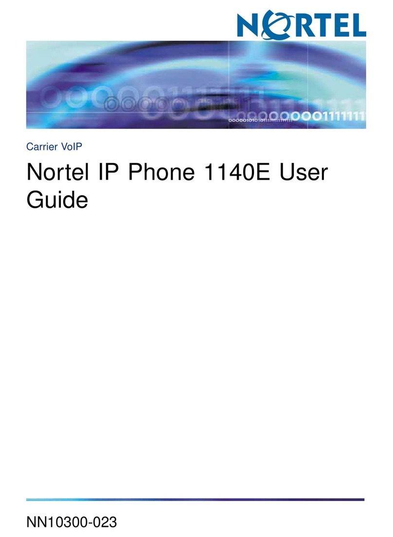 Nortel 1140E User manual