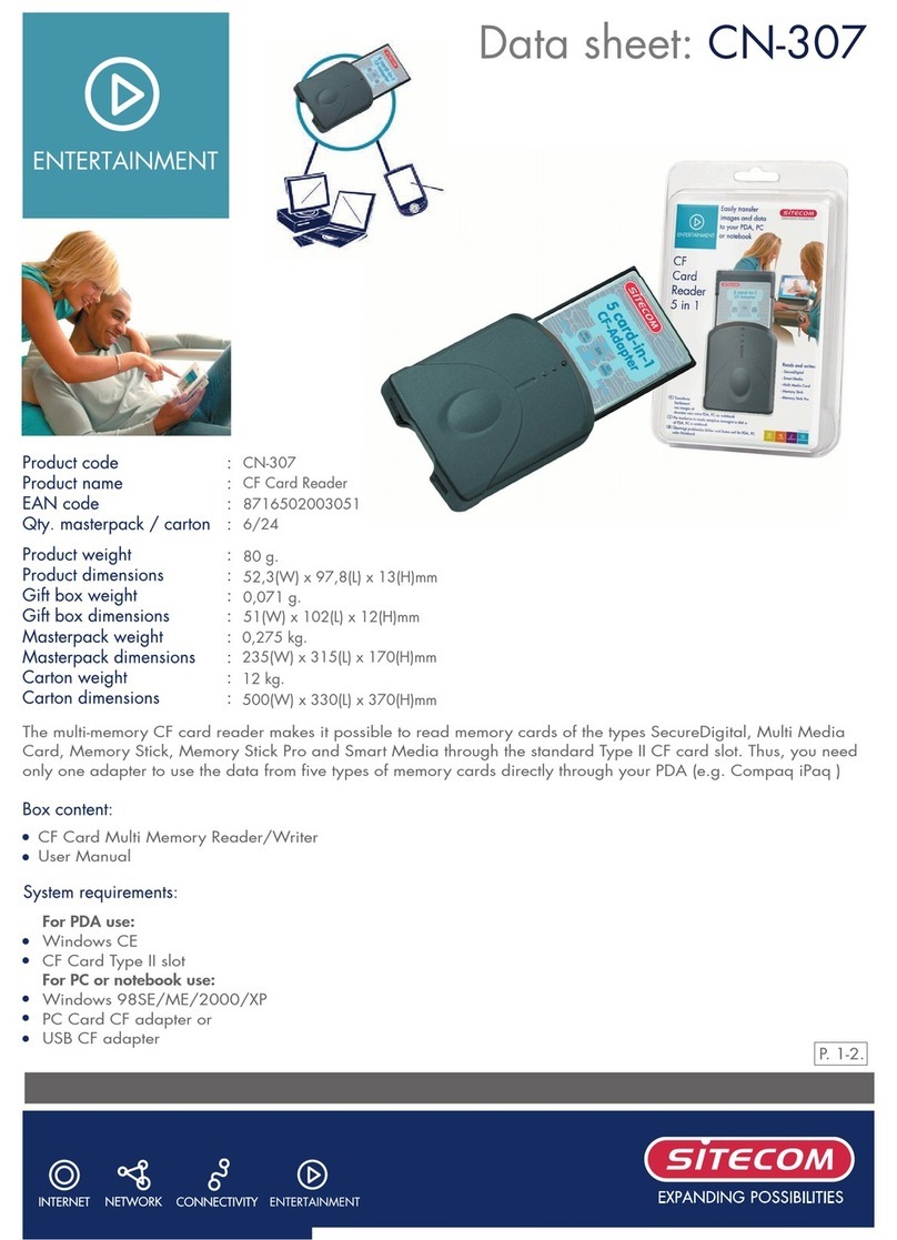 Sitecom CN-307 datasheet