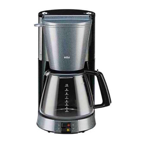 Braun KF 147 Operating and maintenance manual