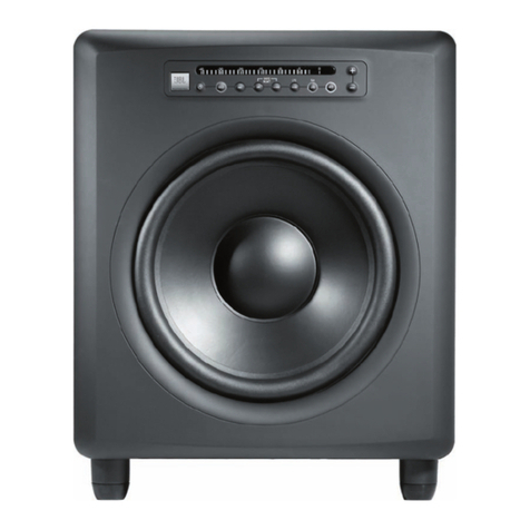JBL LSR4312SP owner's manual