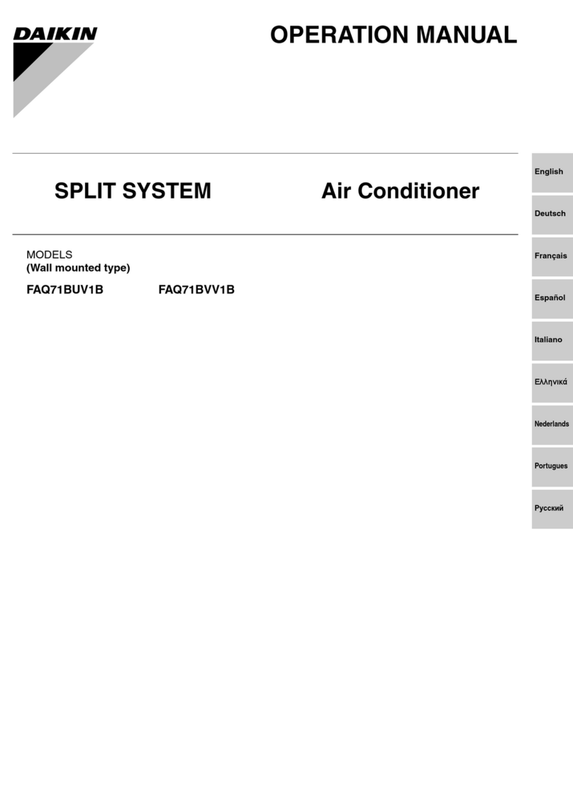 Daikin FAQ71BVV1B User manual