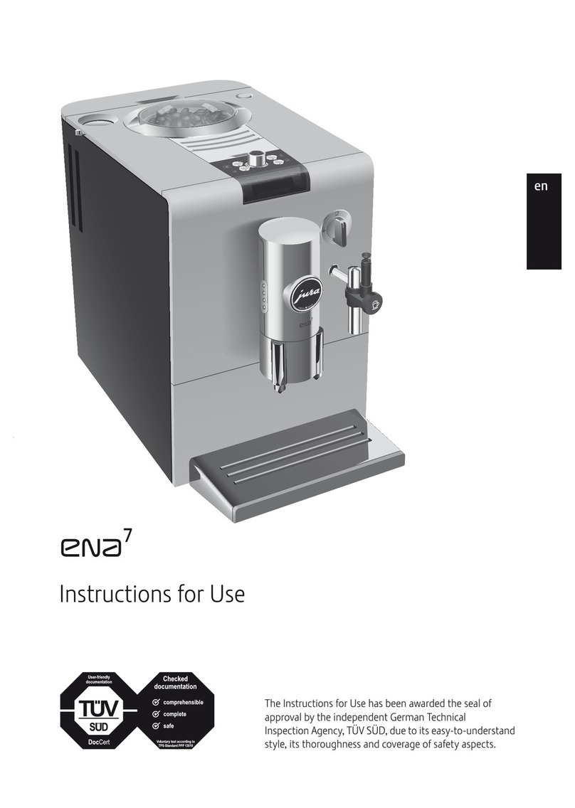 Jura ENA 7 User manual